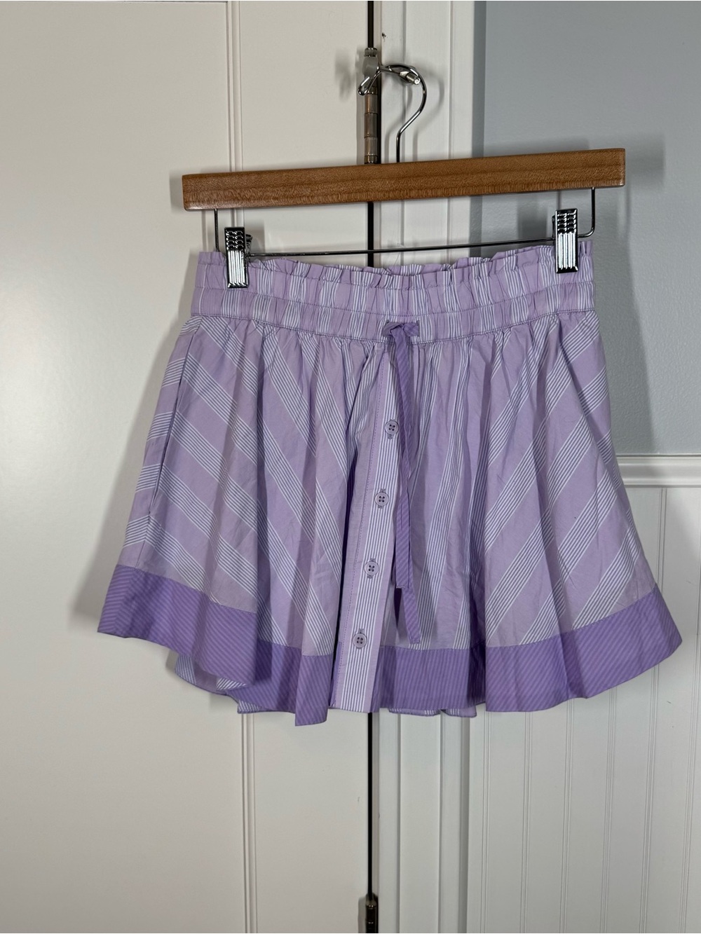 Aerie Boxer Skort Lavender Size XS NWT spring summer cute girly feminine unique